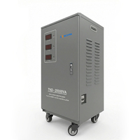 Stabilisateur de tension SVC monophasé en cuivre 20 kVA entièrement automatique haute précision haute efficacité certifié CE pour usage domestique