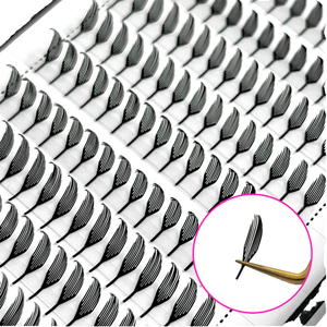 Cils en éventail pré-faits Meecillashes <span class=keywords><strong>Anime</strong></span> Spire Lash, nouveau design, pour extensions de cils en plumes de cachemire douces, C/D, style comic - Product Image 4