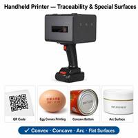 Imprimante à jet d'encre électrique portable nouvelle génération 12,7 mm 25,4 mm pour l'impression de codes QR, de codes-barres, de numéros de lot sur cartons et papier