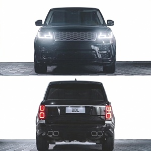 Kit di Conversione <span class=keywords><strong>Carrozzeria</strong></span> Stile SVO per Range Rover Sport Vogue 2018-2020, Set Paraurti Anteriore e Posteriore, Parti Auto - Product Image 3