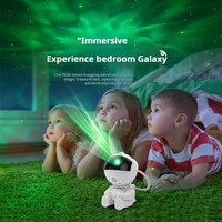 Projecteur d'étoiles Spaceman, lampe de chevet LED galaxie pour chambre d'enfant, projecteur d'étoiles LED galaxie astronaute pour chambre d'enfant