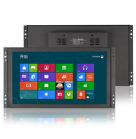 Monitor LCD Layar Sentuh VESA Industri 8 10.1 15.6 21.5 23.8 27 32 Inci untuk Luar Ruangan, Kecerahan Tinggi di Bawah Sinar Matahari 600-1000 Nits