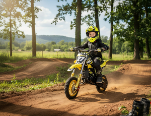 Precio Directo de Fábrica, Motocross de 49cc para Niños, a Gasolina, 2 Tiempos, Todoterreno, Velocidad Máxima de 40-60km/h, Envío Gratis - Product Image 2