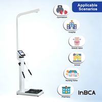 Timbangan Lemak Tubuh INBCA IN-F500 Layar 10.1 INCI Pemasok OEM/ODM Grosir Produsen Guangdong Garansi 1 Tahun