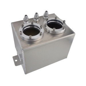 Tanque de compensación de combustible universal para <span class=keywords><strong>coche</strong></span> de carreras de 1.5L para bomba externa doble, celda de captura de almacenamiento de aceite de metanol e hidrógeno - Product Image 6