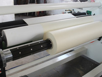 Machine de rembobinage automatique de ruban BOPP haute vitesse JCD avec moteur haute puissance, contrôle PLC, rembobineur de rouleaux de 1300 mm, garantie 1 an