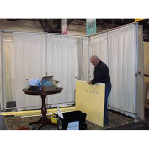 Présentoirs personnalisés pour salons professionnels/décoration de mariage pour tuyaux et drapés/tuyaux et drapés à usage intensif - Product Image 4