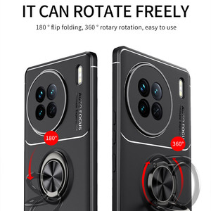 เคส V25E โทรศัพท์สำหรับ VIVO X90 Y1 2023 Y02 V26 S17มีห่วงโลหะ TPU กันกระแทกสำหรับ iqoo 11 Z6 <span class=keywords><strong>Z7</strong></span> 5G V23 - Product Image 4