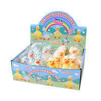 Jouet anti-stress en forme de canard mignon à rebond lent, souple et compressible, jouet créatif de décompression, vente en gros