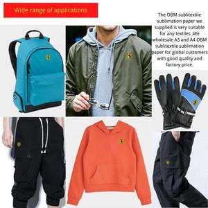 <span class=keywords><strong>Papel</strong></span> y Película de Transferencia Sinamay <span class=keywords><strong>Sublitextil</strong></span> <span class=keywords><strong>OBM</strong></span> para Impresión de Camisetas en Tela Oscura 100% Algodón - Product Image 6