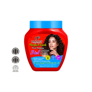 DR.DAVEY Perfect Curls Traitement capillaire 3-en-1 anti-frisottis 1000ml - Product Image 1