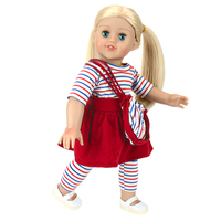 Poupée en vinyle et peluche de 18 pouces, personnalisable selon votre design, avec des fonctionnalités éducatives, pour les enfants de sexe unisexe