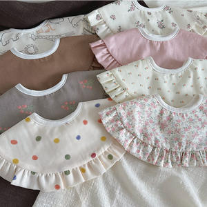 Babero Impermeable de Gasa de Algodón para Bebé, Estilo Princesa, Talla Grande, Primavera-Verano, Venta al Por Mayor de Fábrica/OEM - Product Image 2