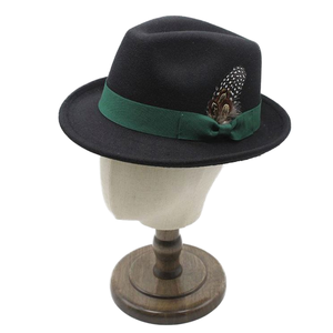 Sombrero de Ala Ancha Ajustable y Personalizable con Patrón de Letras en Sarga, de Poliéster/Algodón, para Protección Solar - Product Image 1