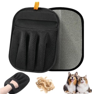 Guantes para quitar el pelo de las mascotas, paquete de 2, poliéster de grosor medio para muebles, sofá, alfombra, ropa, cuidado de mascotas - Product Image 1