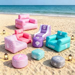 Sofá Inflable Portátil con Impresión Personalizada para Eventos al Aire Libre, Muebles de Exhibición para Ferias Comerciales con Inflado Rápido - Product Image 1