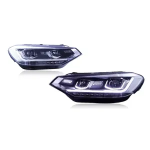 Kit de Faros LED TYPY 12V 6000K para VW Touran 2016-2022 con DRL y Señal de Giro Dinámica Mejorada - Product Image 6