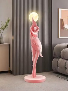 Lámpara de Pie de Arte Moderno, Luces Decorativas para el Hogar, Sala de Estar, Dormitorio, Lámparas de Ambiente Humanoides, Sofá, Escultura de Alta Gama, Iluminación LED - Product Image 3