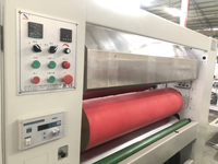 Machine de laminage à colle thermofusible avec moteur et roulement, conception compacte