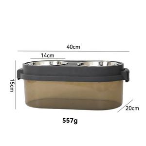 Elevated <strong>Dog</strong> <strong>Food</strong> Bowl Pet <strong>Food</strong> Storage <strong>Container</strong> - Product Image 2