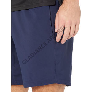 Short tissé décontracté pour homme avec fermeture éclair Décoration classique Coupe relaxante Confort ultime Respirabilité pour la salle de sport Taille Plus - Product Image 2