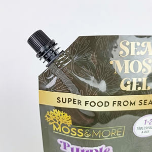 Pochettes souples en plastique pour boissons avec bec verseur à impression numérique, idéales pour l'emballage de gels alimentaires - Product Image 6