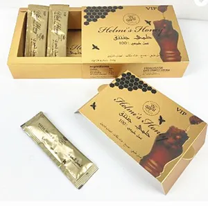 10g 20g Honig-Mylar-Beutel Display-Papier box mit Beuteln für Lebensmittel Vital Vip Honey Verpackungs papier boxen (kein Honig nur leerer Beutel)