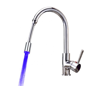 Led Kitchen <strong>Faucet</strong> <strong>Aerator</strong> Temperature LED Water <strong>Faucet</strong> Light Glow LED Tap Nozzle Changing Colorful Design <strong>Faucet</strong> for Sale - Product Image 3