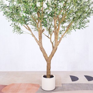 <span class=keywords><strong>Vendita</strong></span> calda di olivo di seta artificiale per interni albero di olivo gigante all'aperto di plastica 8ft - Product Image 4