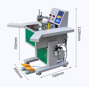 Cnc đóng đinh góc máy/Tự động CNC Máy tính để bàn khí nén khung ảnh góc bên phải đóng đinh máy - Product Image 5