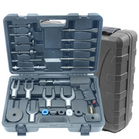 Ensemble de marteaux pneumatiques multifonctionnels avec 25 outils PCS, têtes de pelle, jeu de séparateurs de joints à rotule, jeu de mèches de marteau à air lissant