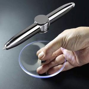 Bolígrafo Giratorio Multifuncional Personalizado de Alta Calidad con Luz LED y Punta Táctil - Product Image 2