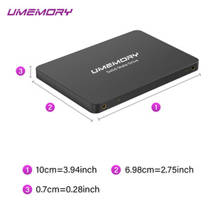 Unidad de Estado Sólido Compacta UMEMORY CS3 de 200 GB SATA 3.0 de 2.5 Pulgadas de Primera Calidad, Nueva Unidad Externa Portátil y Ligera para Copias de Seguridad de Datos de Computadora Portátil - Product Image 4