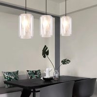 Luminaire suspendu nordique simple en onyx naturel pour petite salle à manger, éclairage design moderne et élégant pour îlot et chevet.