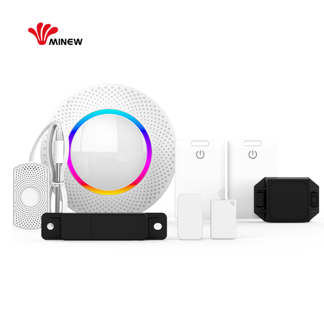 Minew Smart Warehouse IoT Starter Kit MWS IBeacon Sensor Tag for Asset Management Item Tracking Personnel Positioning and Enviro