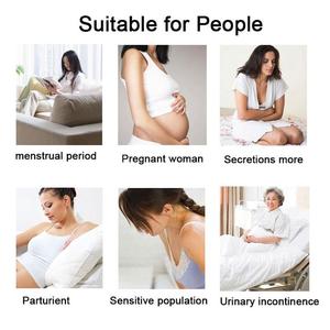 Almohadillas menstruales de carbón de bambú <span class=keywords><strong>reutilizables</strong></span> Almohadillas <span class=keywords><strong>sanitarias</strong></span> lavables para mujer Almohadillas para el período para mujer Servilleta lista para enviar - Product Image 6
