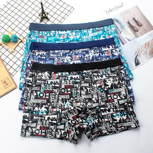 Boxer Sexy su misura intimo uomo taglie forti slip e Boxer pettinate biancheria intima di cotone per gli uomini Boxer - Product Image 2