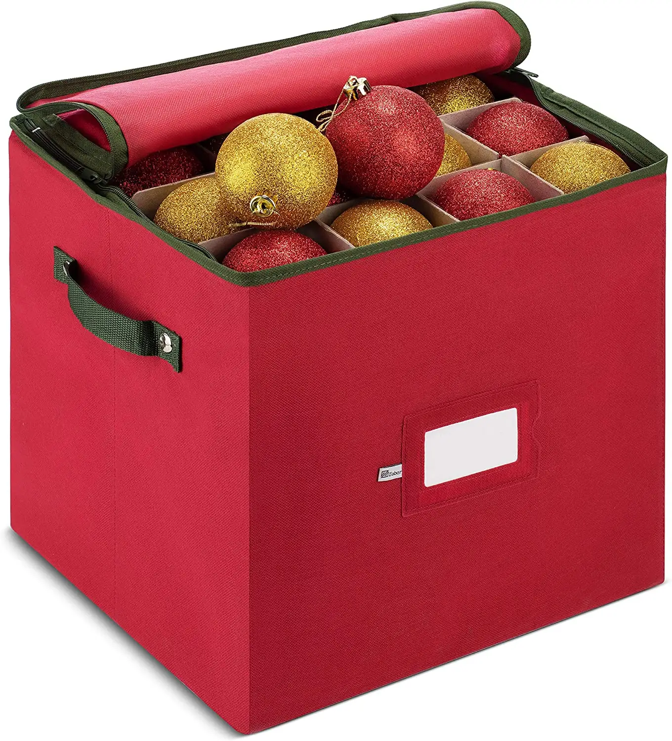Hot sell Holiday foldable Christmas Ornament Storage organizers Storage Used for storing things