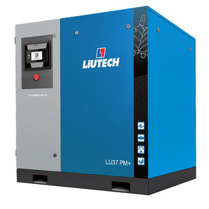 Compresor de Aire Industrial de Frecuencia Variable con Imán Permanente Fuda Lu37 Pm, 380 V, Lubricado con Aceite, Tipo Tornillo, Estacionario - Product Image 2