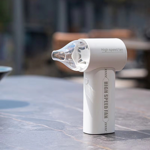 2025 the Latest Home Handheld Dust Blower Cleaner High Speed Fan Portable Pet Hair Fan 3600mAh Rechargeable Outdoor Fuel <strong>Booster</strong> - Product Image 1