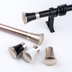 Hot Sale Living Room 5.8/6.7m Wall Installation Extendable Double Aluminium Curtain Poles - Product Image 5