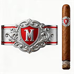 Etichette adesive personalizzate con anello per sigari di alta qualità lamina d'oro che timbra l'etichetta di fascia per sigari in rilievo - Product Image 2