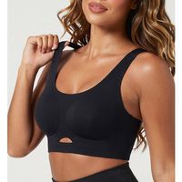 Bra Olahraga Wanita Model Tank Top Racerback Plus Size dengan Dukungan 3D untuk Yoga, Fitness, Lari, dan Aktivitas Sehari-hari (Grosir Pabrik)
