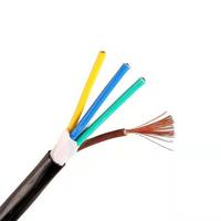 Câble d'alimentation flexible multicœur IEC 53 60227 300-500V Isolation PVC RVV 2-5 conducteurs Fil électrique 0,75-6 MM Longueurs personnalisées