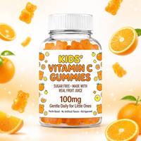 Complément de Gommes à la Vitamine C pour le Soutien Immunitaire et Antioxydant, Énergie Quotidienne à Croquer pour Toute la Famille, Personnalisation OEM