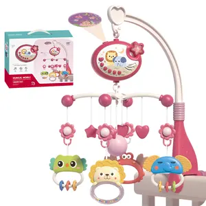 Baby Projection Crib Mobile Hanging Baby Mobile Toy Soft Light 108