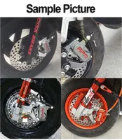 Disque de frein universel flottant à 3 trous, 70 mm, 220 mm, en acier et aluminium, adapté aux motos électriques