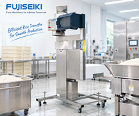 Élévateur de riz commercial automatique Fujiseiki, machine de transfert inclinable pour la ligne de production de riz à sushi et la transformation alimentaire