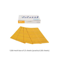 Papel de Lija Japonés KOVAX Tolecut 8, Papel de Lija Premium Japonés para Pulir Automóviles, Serie 800-3000, 8 Cortes, Lijado Toleblock
