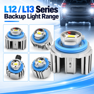 หลอดไฟ LED สีขาว LW5B สำหรับรถยนต์ญี่ปุ่น พร้อมตัวถอดรหัสในตัว ให้แสงสว่างด้านหลังที่คมชัด สำหรับรถยนต์โตโยต้า ไฮเอซ - Product Image 1